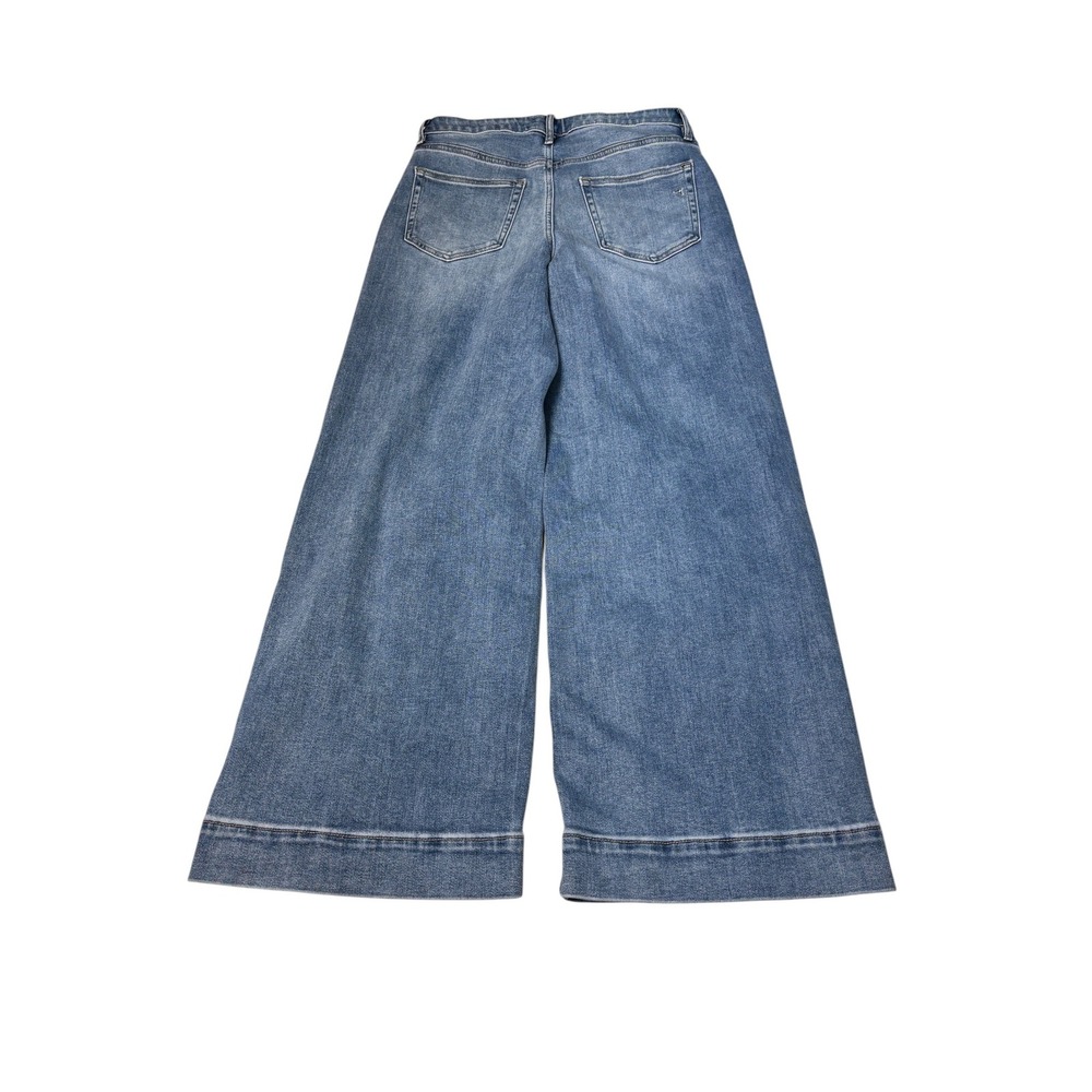 Altar'd State Nori High Rise Wide Leg Jeans Medium Wash Blue Womens Size 30X31 - Picture 5 of 12